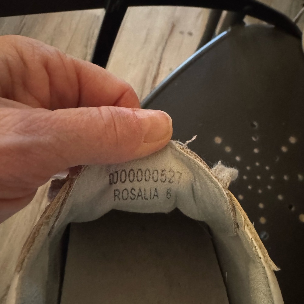 Shu Shop Rosalie sneaker. Size 6